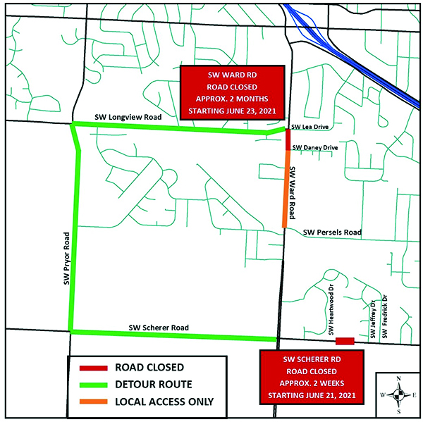 Upcoming Road Closures – Lee's Summit Tribune