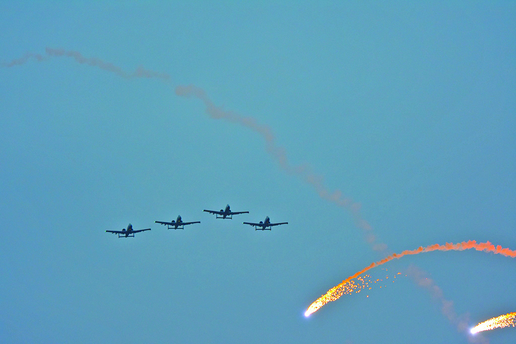 Kansas City Hawgs return for AFC Championship flyover