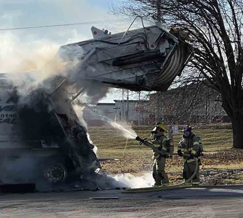 Trash Truck Fire – Lee's Summit Tribune